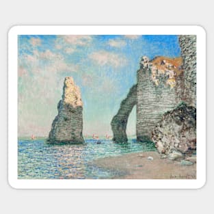 The Cliffs at Étretat Sticker